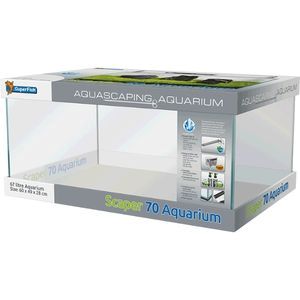 SuperFish Scaper 70L Rimless Aquarium