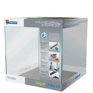 SuperFish Scaper Qube 60L Aquarium