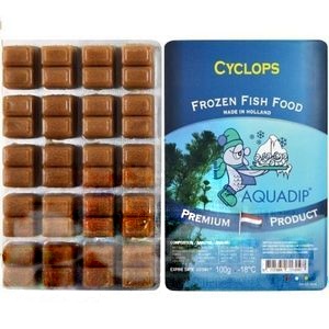 Aquadip Frozen Cyclops Fish Food 100g