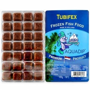 Frozen Aquadip Tubifex pack 100g