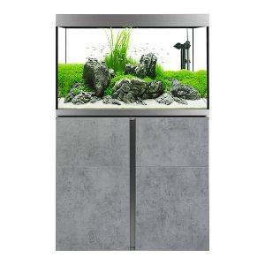 Fluval Siena 272L Aquarium & Cabinet Set Chicago Concrete